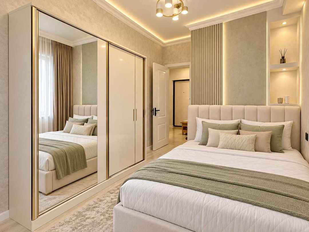 For rent: 2-room apartment (new building), 60 m² — Mənzil, Bakı (4)