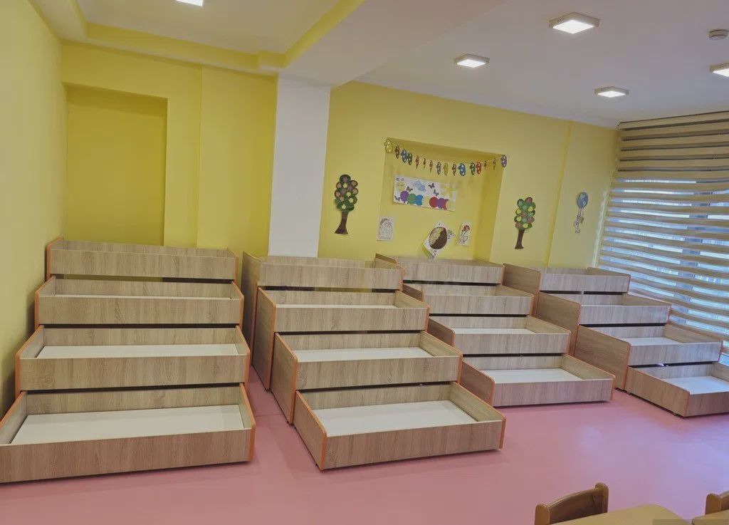 Uşaq çarpayı Qəhvəyi rəng — Mebel, Bakı (4)