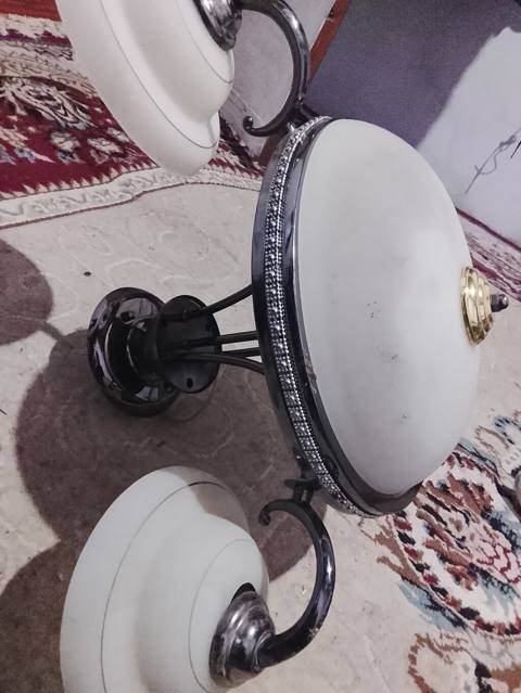 Çılçıraq, 4 lampa, Şüşə — Bakı