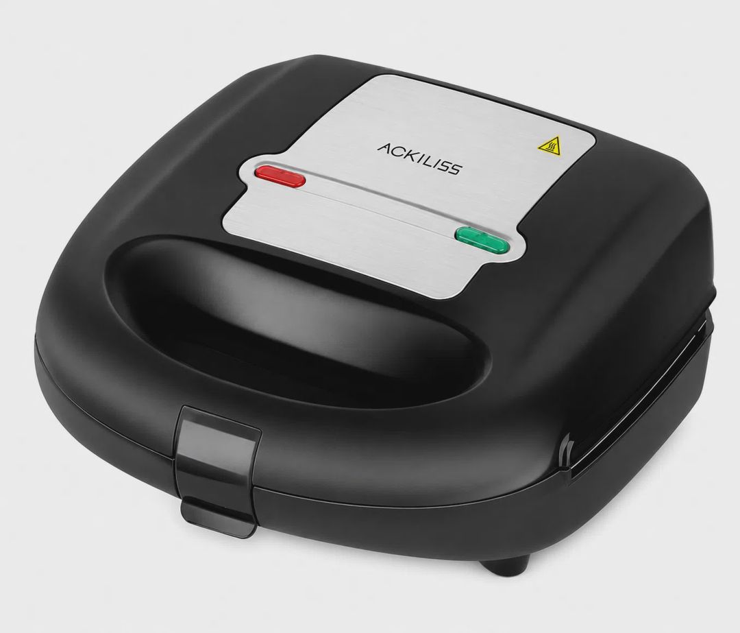 Sendviç aparatı Ackiliss ACL-2691, 750 Vt, Qara — Ev texnikası, Bakı