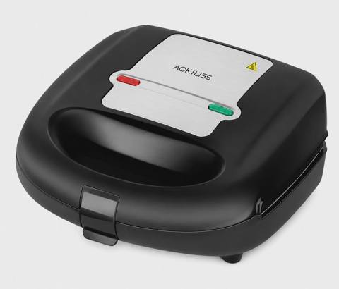Sendviç aparatı Ackiliss ACL-2691, 750 Vt, Qara — 91.39 ₼ · Баку · Ev texnikası Sendviç aparatı Ackiliss ACL-2691, 750 Vt, Qara — Баку