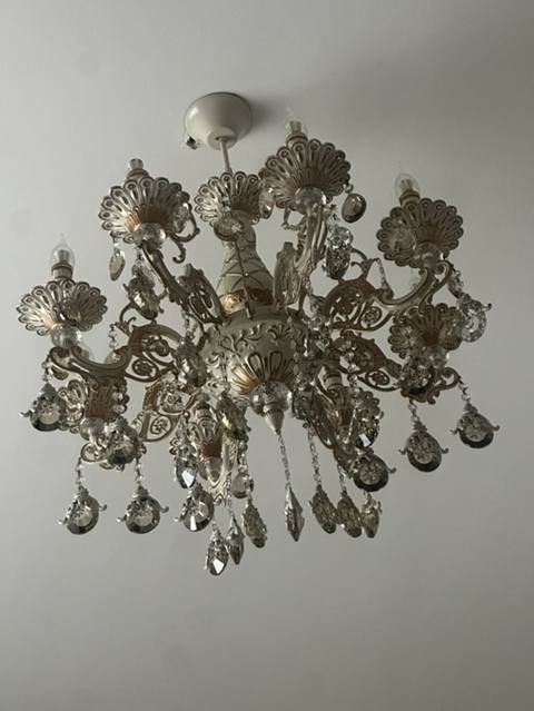 Çılçıraq, 8 lampa, Metal — Gəncə