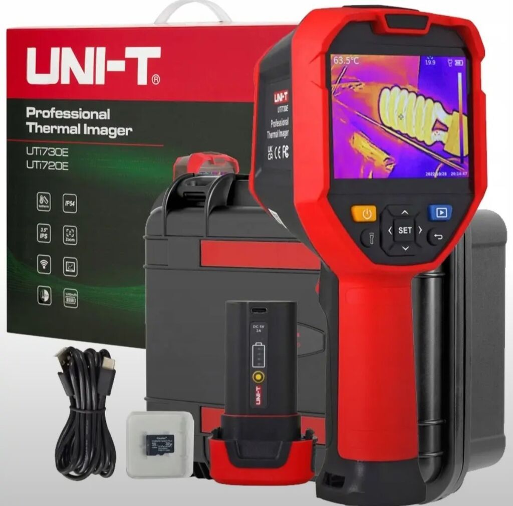 Peşəkar termal kamera Model: Unı-t UTi730E Yüksək dəqiqlikli termal — Ölçü alətləri, Bakı (6)