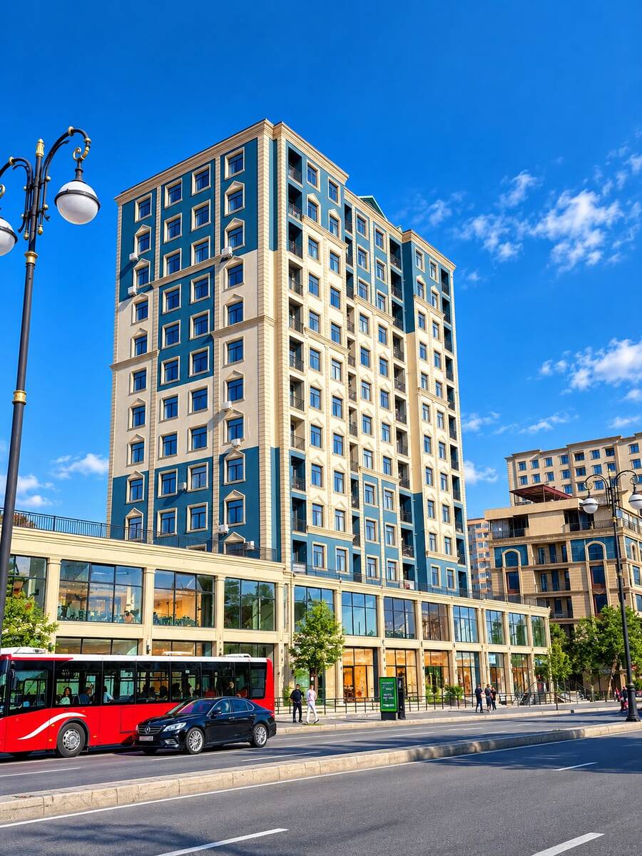 Sotiladi: 2 xonali квартира (новостройка), 60 m² — Mənzil, Bakı
