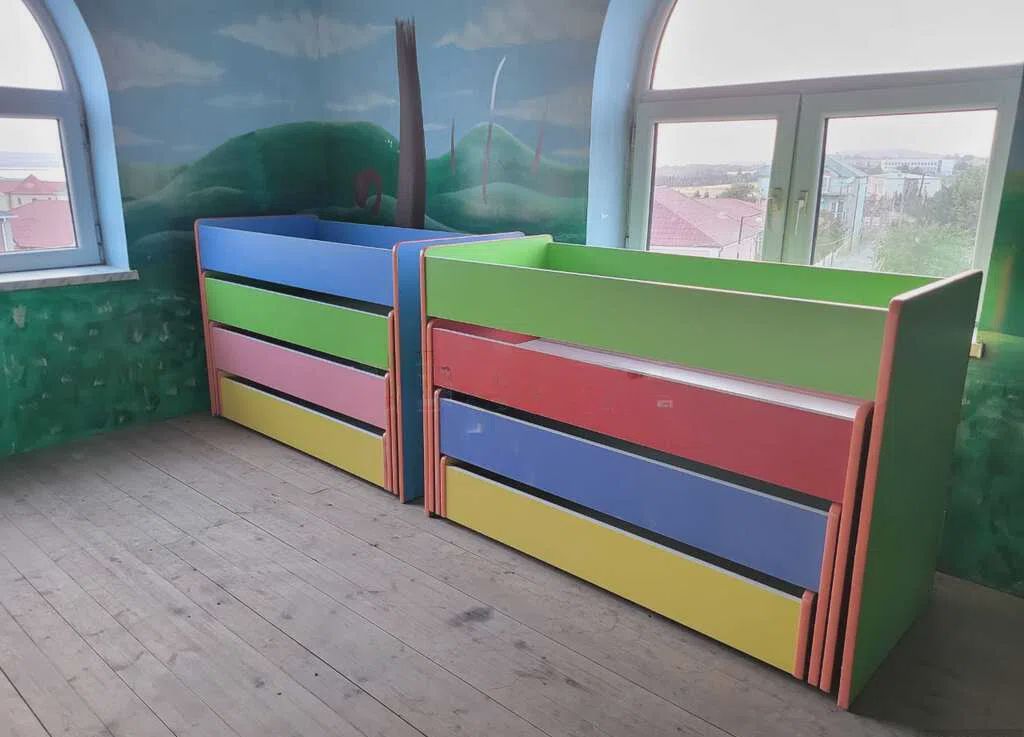 Uşaq çarpayı Qarışıq rəng — Mebel, Bakı (3)