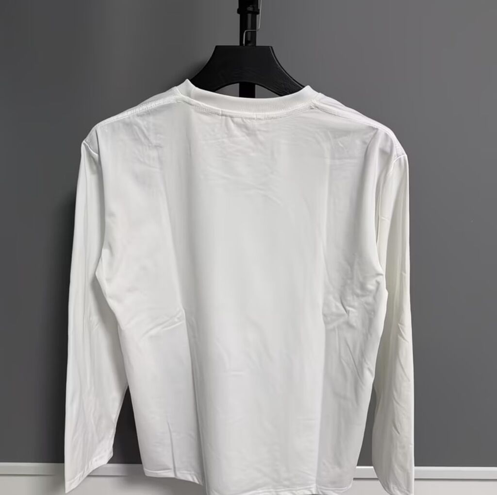 Futbolka, Moncler, XL, rəng - Ağ — Futbolka və polo, Bakı (2)