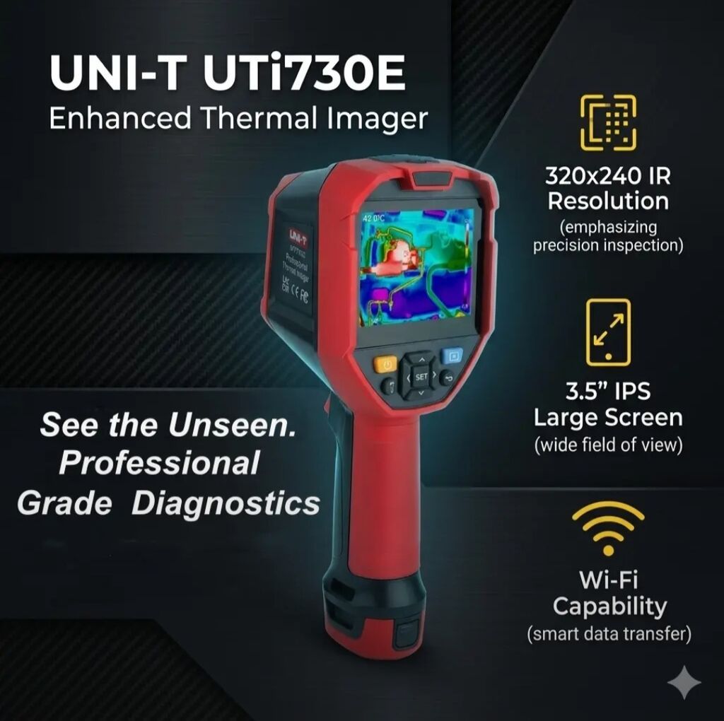 Peşəkar termal kamera Model: Unı-t UTi730E Yüksək dəqiqlikli termal — Ölçü alətləri, Bakı