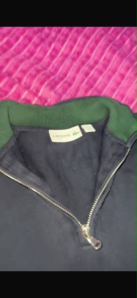 Lacoste kişi sviteri – yarım-fermuarlı model - Rəng: tünd göy (yaka — 10 ₼ · Bakı · Cempyer və sviter Lacoste kişi sviteri – yarım-fermuarlı model - Rəng: tünd göy (yaka — Bakı