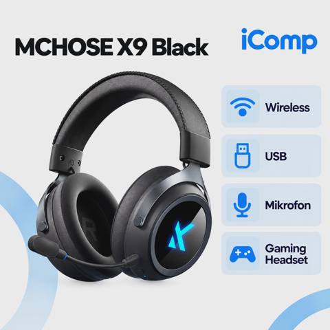 Mchose X9 Black Gaming Qulaqlıq — 155 ₼ · Baku · Qulaqcıqlar Mchose X9 Black Gaming Qulaqlıq — Baku