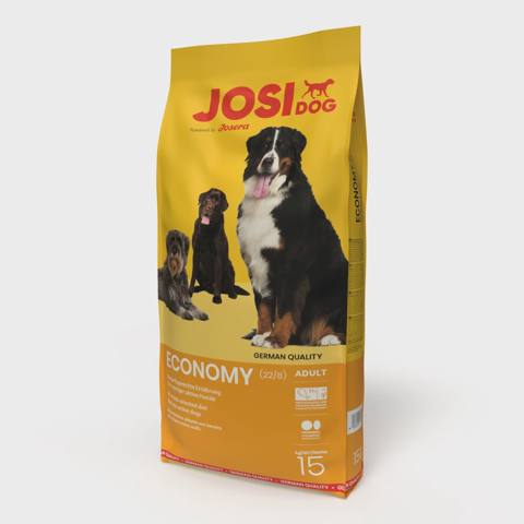 Josera JosiDog Economy, normal aktivlik səviyyəsinə malik bütün cinslərdən olan yetkin itlər üçün tam rasionlu yem (bütöv kisə, 15 kq) — Баку