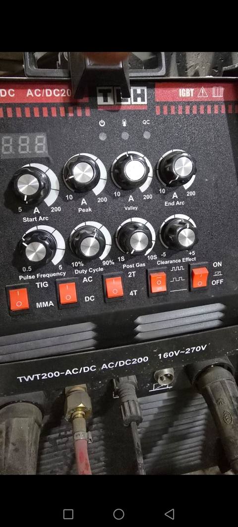 TEH TWT200-AC/DC qaynaq aparatı - Tip: İnverter Igbt texnologiyalı — Baku