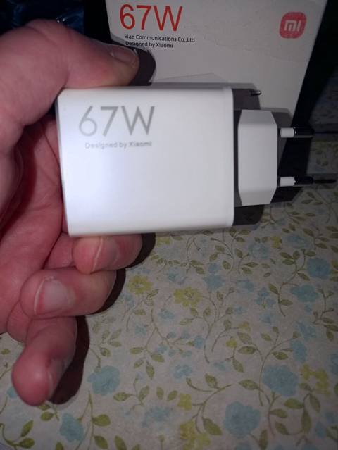 Xiaomi 67W sürətli şarj adaptoru - Güc: 67W sürətli şarj - Giriş: AC — Bakı