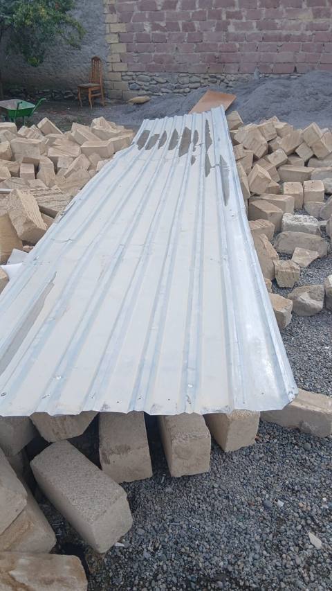 6 metr uzunluqda 1ededi 15 manat. 7 eded var - Material: sinklənmiş — Гянджа