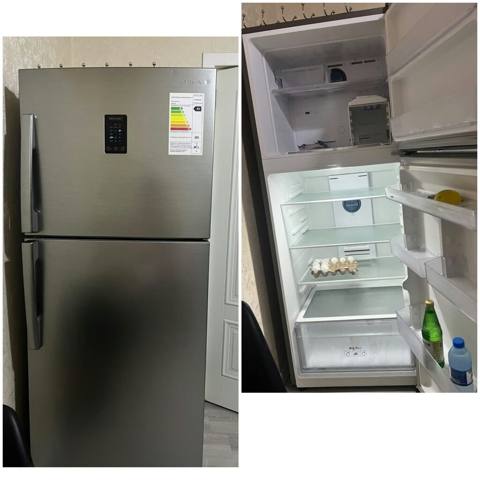Samsung soyuducu – No Frost, üst kameralı (freezer yuxarıda) — Ірі тұрмыстық техника