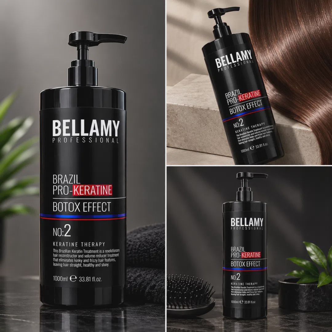 Bellamy Keratin Botox Professional — Saç qayığı, Bakı (3)