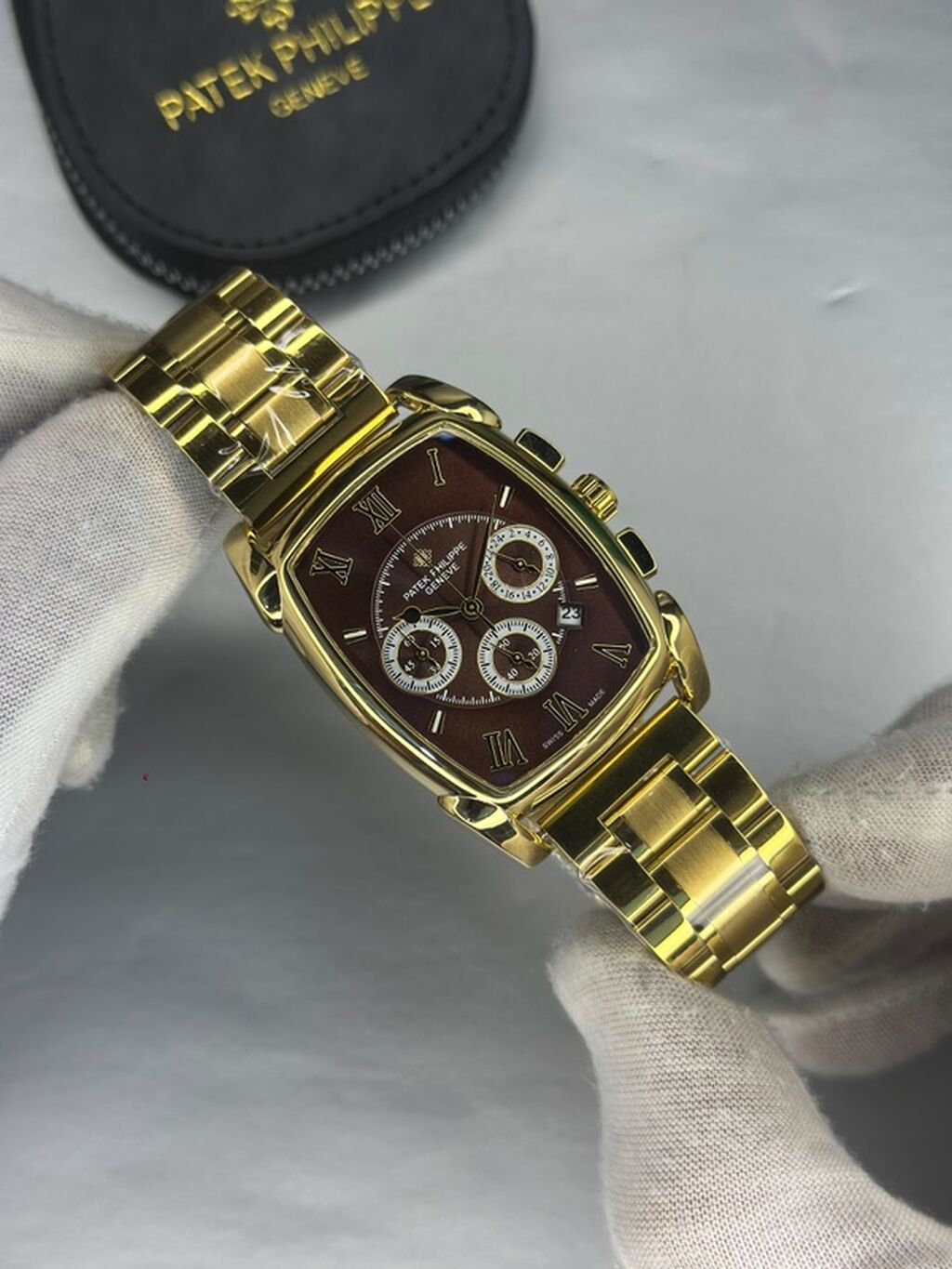 Patek Philippe tərzində klassik kişi qol saatı - Korpus: tonneau — Qol saatları, Bakı (4)