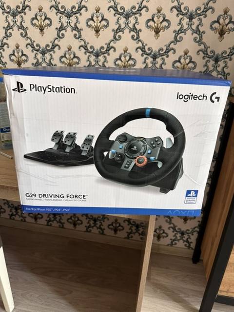 Logitech G29 Driving Force dəstəsi – PlayStation üçün yarış avadanlığı — Bakı