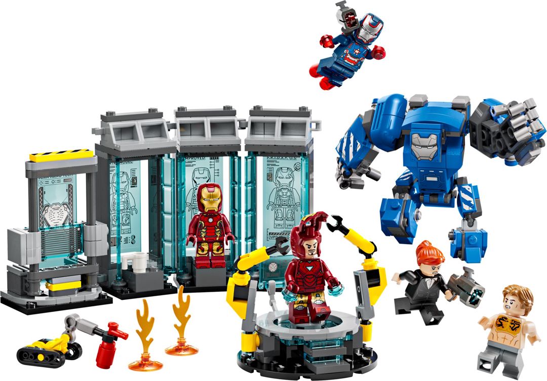 Konstruktor Lego Marvel Iron Man's Laboratory: Hall 76315 — Mallar, Bakı (2)