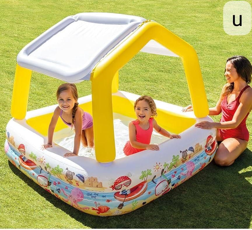Şişmə hovuz sarı intex 57470 — Hovuzlar, Bakı (2)