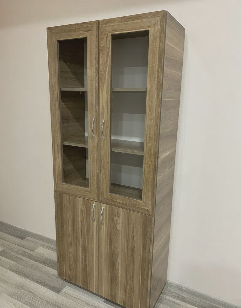 Ofis dolabı Qəhvəyi rəng — Ofis mebeli