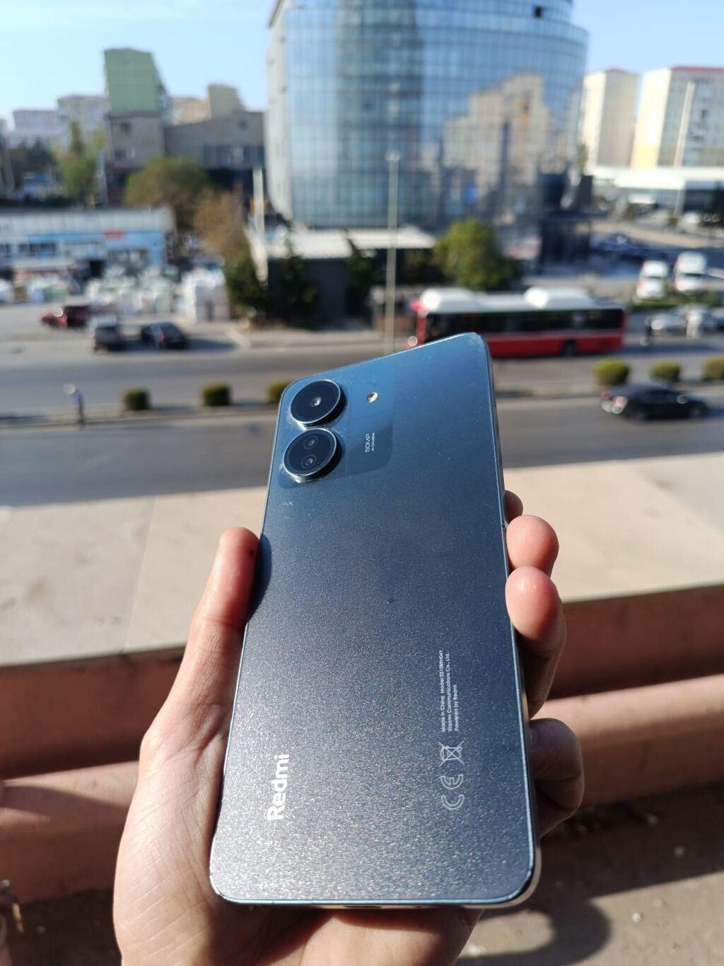 Redmi smartfon - Rəng: Göy, parlaq teksturalı arxa panel - Ekran: Tam — Xiaomi, Bakı (2)