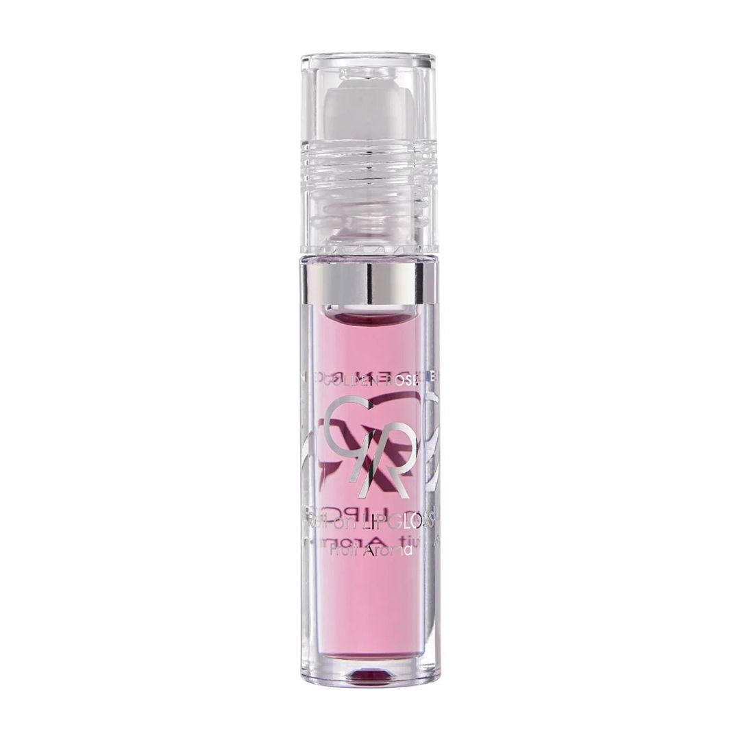 Dodq üçün parıldadıcı Golden Rose Fruit Roll On Lipgloss, Strawberry — Mallar, Bakı