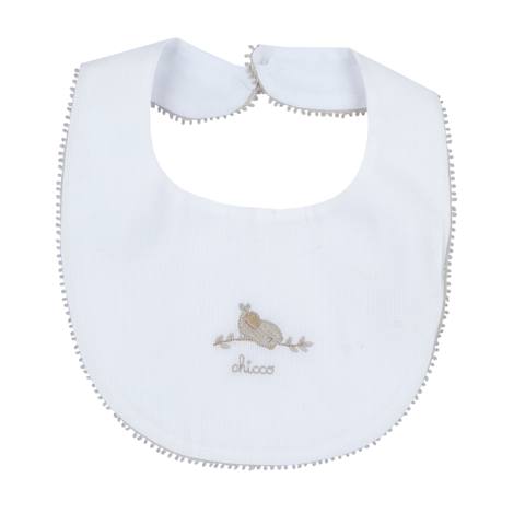 Ağız suyu önlüyü Chicco 9032988000000-33, ağ, 100% pambıq - 8051700274767 — Баку