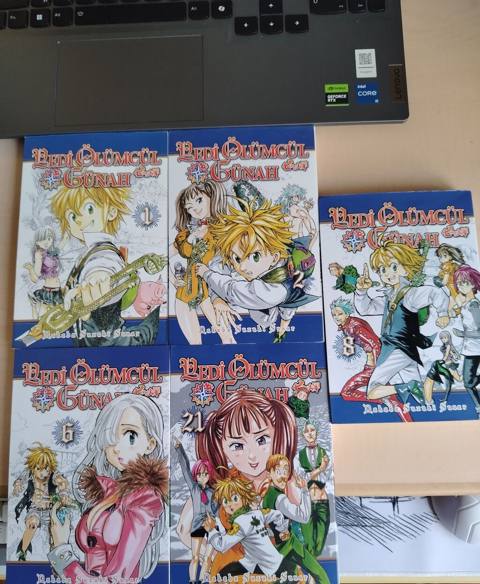 Seven deadly sins mangasi 1,2,6,8,21ci ciltler.hem set hemde tek tek — Sport, xobbi, dam olish