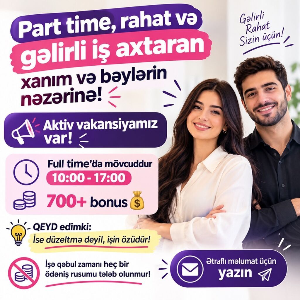 Çağrı mərkəzi operatoru tələb olunur — Satış, Bakı (2)