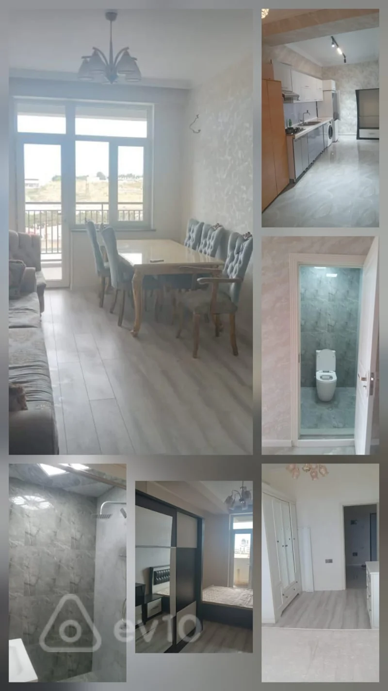 For rent: 3-room apartment (new building), 75 m² — Mənzil, Xırdalan (10)