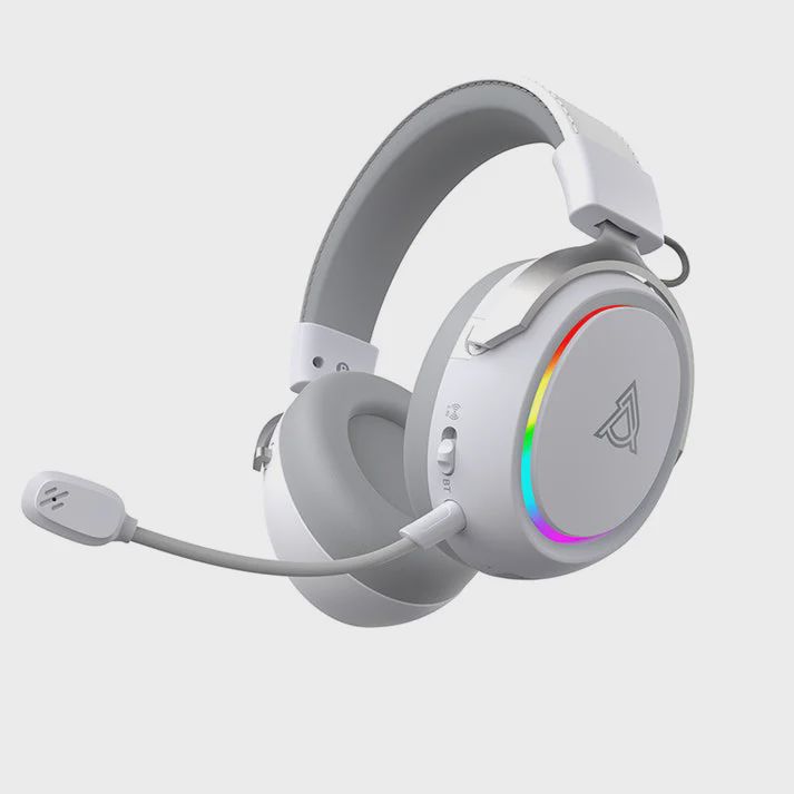 Ajazz AHM10 MAX White Gaming Qulaqlıq — Qulaqcıqlar, Bakı (2)