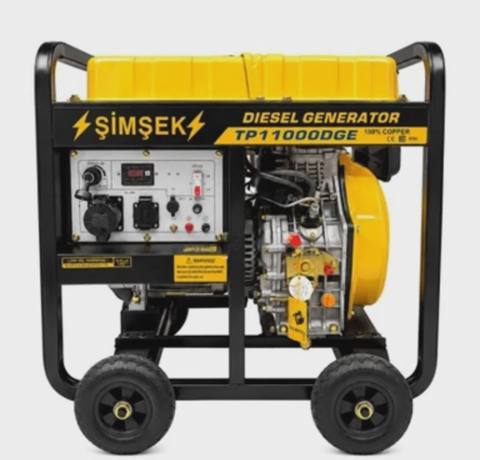 Dizel generatoru Şimşek SM11000DGE 8.5 kW 220 V Türk — Bakı
