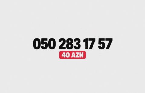 Azercell nömrə (050) 283-17-57 — Bakı