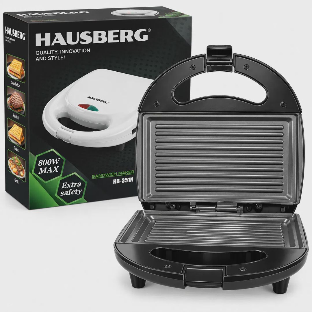 Sendviç aparatı Hausberg HB-3510AB 800 Vt — Ev texnikası, Bakı (2)