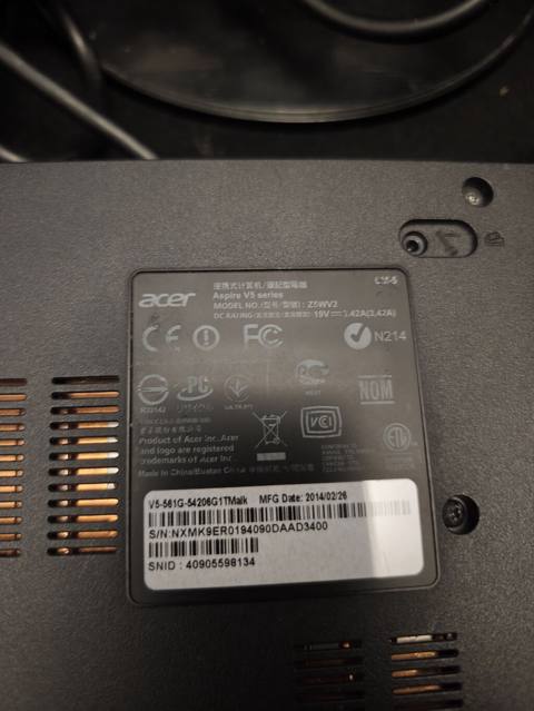 Acer Aspire V5-561G-54206G1TMakk. 6gb ram, kingstone 480 original ssd — Xırdalan