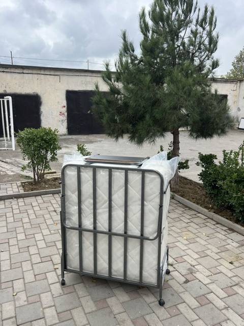 Yığılabilən çarpayı – yaylı matrassla - Tip: tək nəfərlik qatlanan — 135 ₼ · Баку · Çətir çarpayıları Yığılabilən çarpayı – yaylı matrassla - Tip: tək nəfərlik qatlanan — Баку