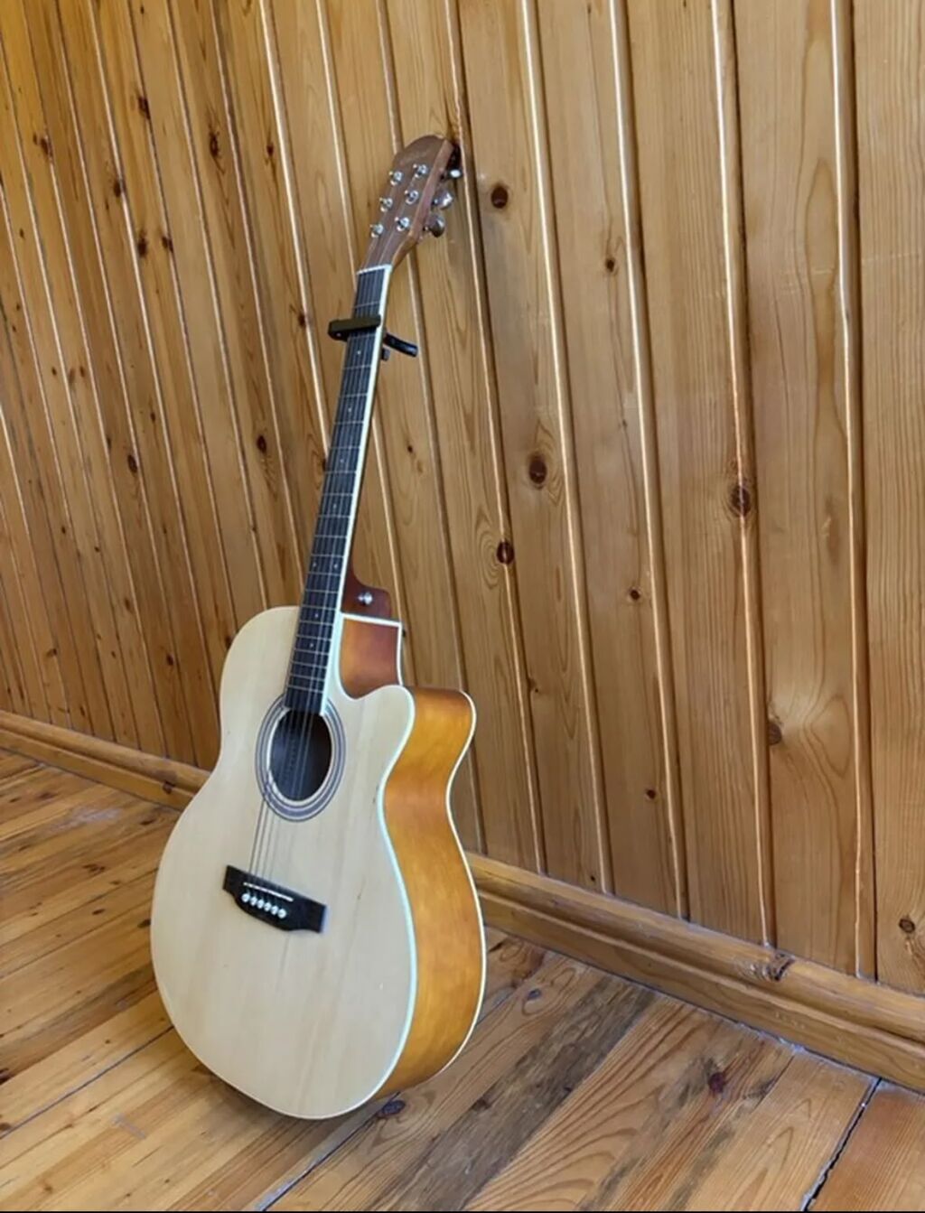 Moskavadan alınıb. Təp təzədir. Akustik gitara 4×4 — Gitarlar və digər simli alətlər, Gəncə (2)