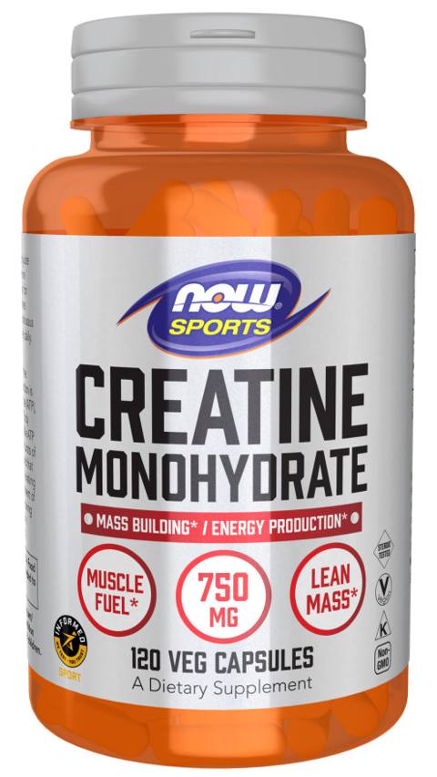 Kreatin Monohidrat 750 mq, 120 kapsul — Ürünler