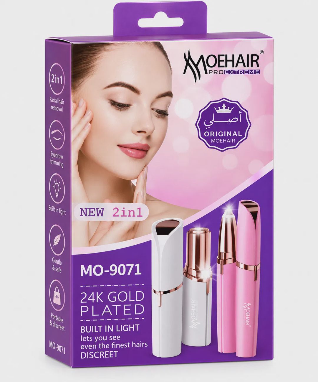 Epilyator Moehair MO-9071, çəhrayı — Bədən qayığı, Bakı (2)