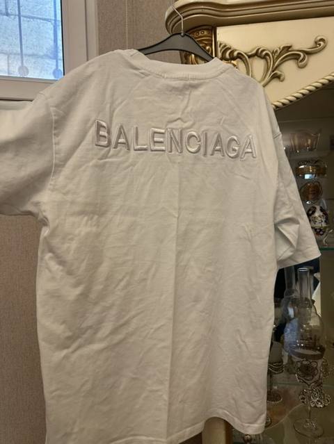 Futbolka, Balenciaga, rəng - Ağ — Джейранбатан