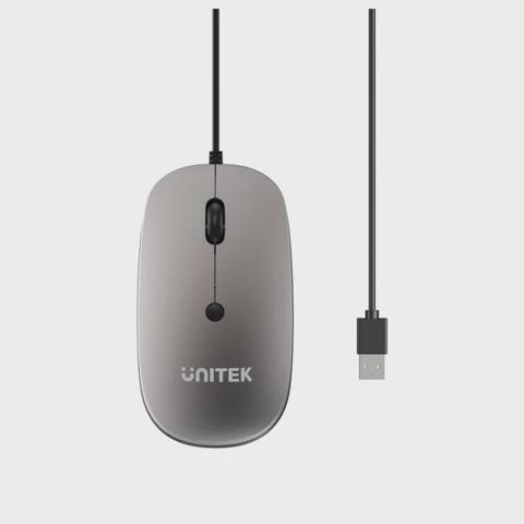 Unıtek SlimTrack Wired Optical Mouse T060BGY01 — 15 ₼ · Bakı · Mallar Unıtek SlimTrack Wired Optical Mouse T060BGY01 — Bakı