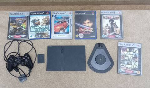 PlayStation 2 Slim almaniyadan gətirilib dəmir lazer yanında 5 ədəd — Баку