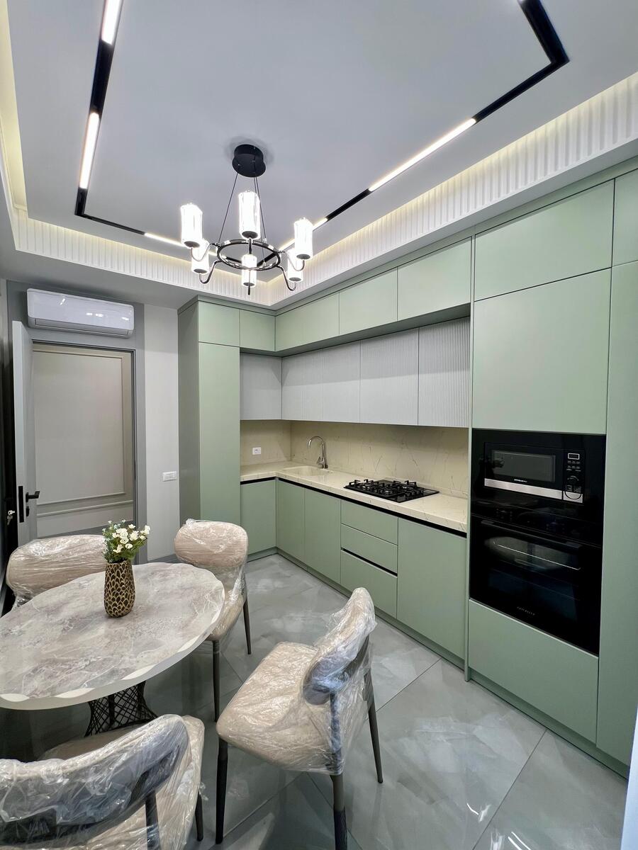 For sale: 3-room apartment (new building), 98 m² — Mənzil, Bakı (8)
