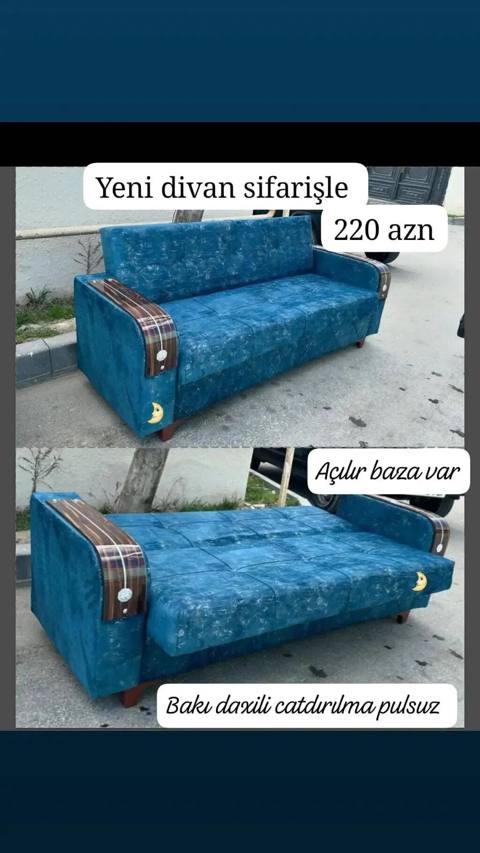 Divan, Qonaq otağı üçün, Parça, Bazalı, Açılan — ucuz.mebel — Divanlar (Yumshoq mebel)