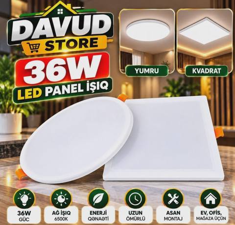 LED lampa, Ağ rəng — 8 ₼ · Bakı · İşıqlandırma LED lampa, Ağ rəng — Bakı