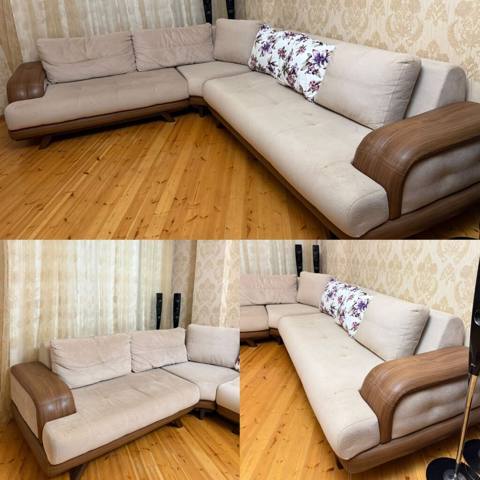 Divan 350₼ .Olcu 260x205sm Qabaga cixintisi 110sm Macalkasinda hec bir — Min bir xirdavat dunyasi — Эмерек