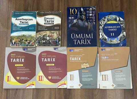 Tarix və Ümumi tarix kitabları. 8 ədəd birliktə 28 azn — Sport, xobbi, dam olish
