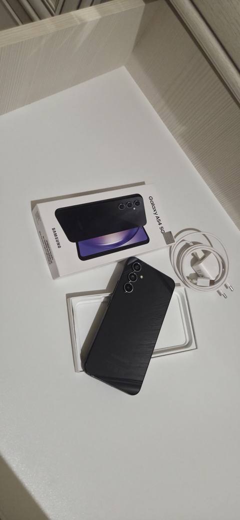 Samsung Galaxy A54 5G, 128 GB, rəng - Qara, Face ID — Xırdalan