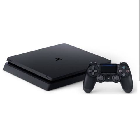 Sony PlayStation 4 Slim (Jet Black) idyal vezyetde 1 TB yadaas 2 pult — Агдаш