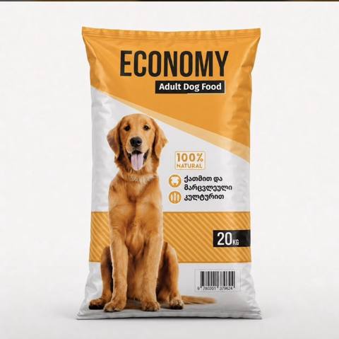 Gürcüstan it yemi 1kq-2.35 azn Economy Adult Dog Food – böyüklər üçün — 47 ₼ · Baku · Heyvan yeməyi Gürcüstan it yemi 1kq-2.35 azn Economy Adult Dog Food – böyüklər üçün — Baku